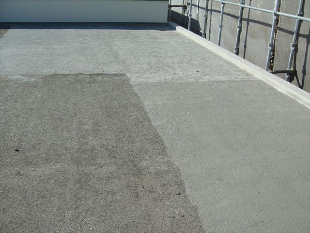さいたま市北区の屋上防水工事はAGC旭硝子のウレタン塗膜防水システム「サラセーヌAV工法」を使います。