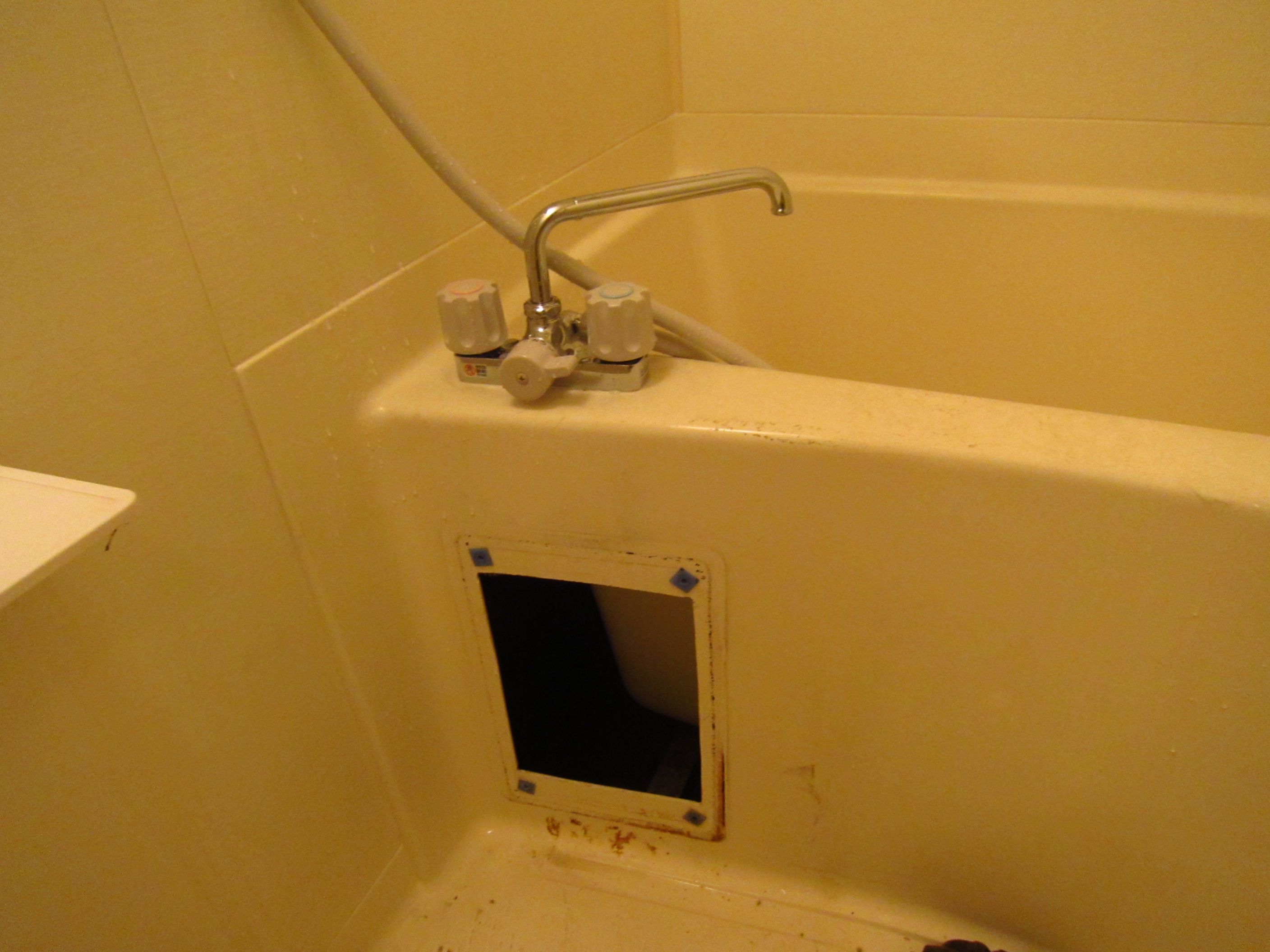 浴室水栓金具交換